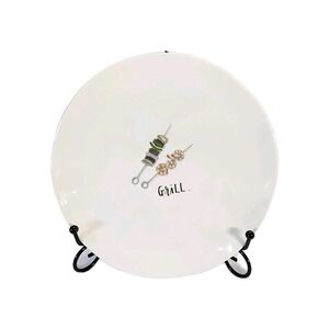 Rae Dunn Artisan Collection Grill 8 Inch Plate